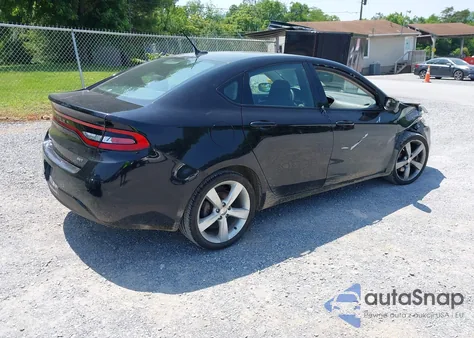 2015 Dodge Dart Sxt из США, поврежденный, VIN 1C3CDFBB1FD351847